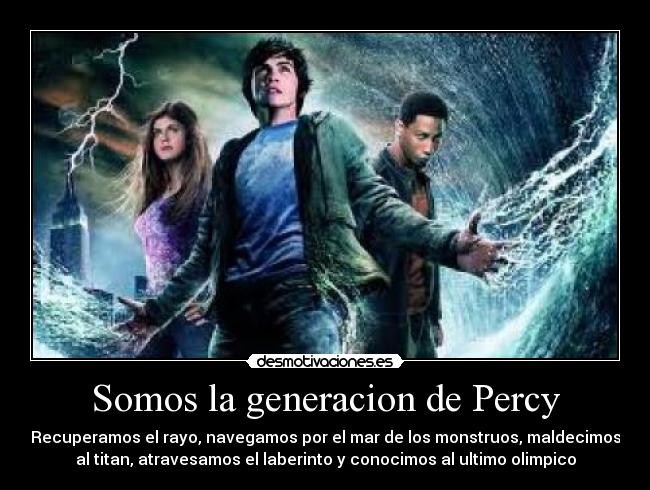 Somos la generacion de Percy - 