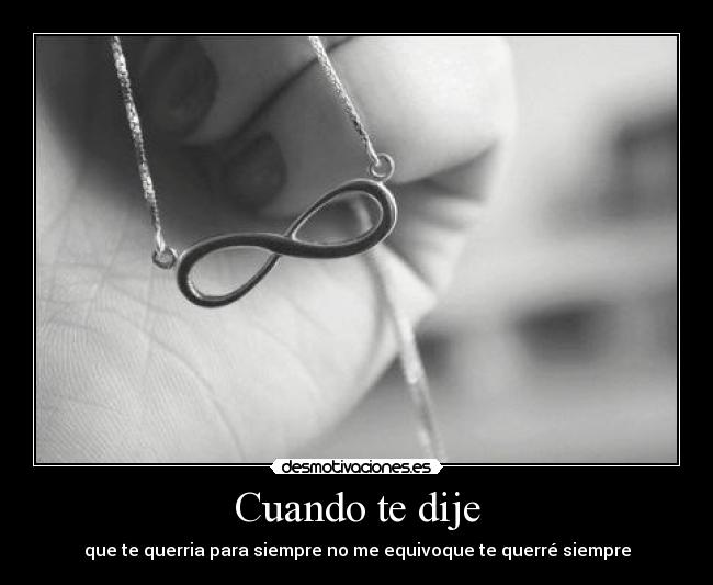 Cuando te dije - 