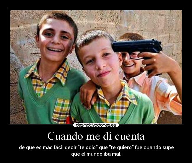 carteles quiero odio desmotivaciones