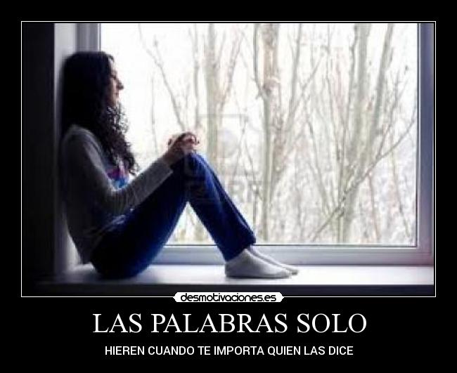 LAS PALABRAS SOLO - 