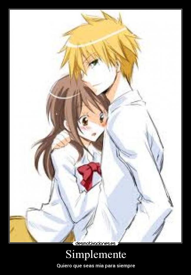 Simplemente - Quiero que seas mia para siempre