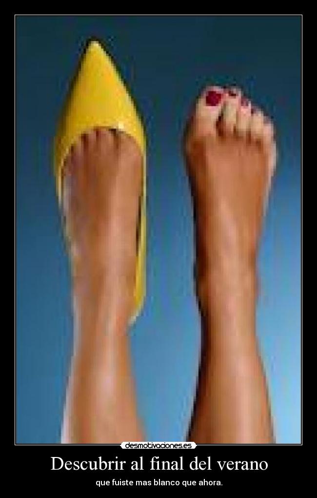 carteles verano descubrir final del verano que fuiste mas blanco que ahora desmotivaciones