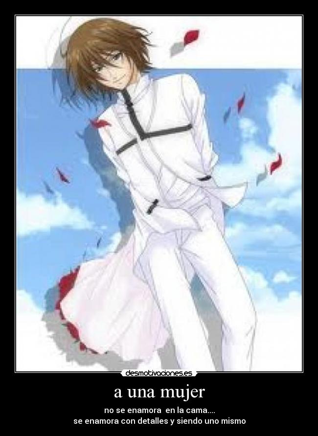 carteles mujer anime enamorar amor syusuke desmotivaciones