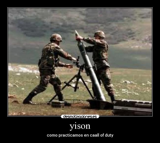 yison - como practicamos en caall of duty