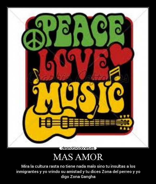 carteles amor reggae desmotivaciones