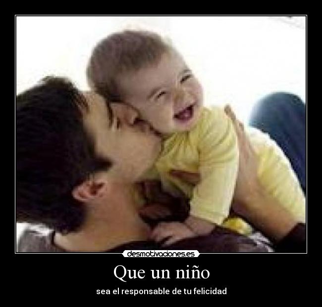 Que un niño - 