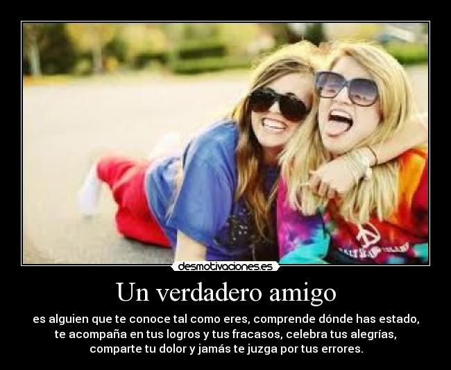 Un verdadero amigo -