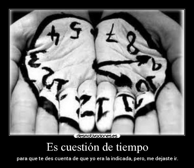 Es cuestión de tiempo - 