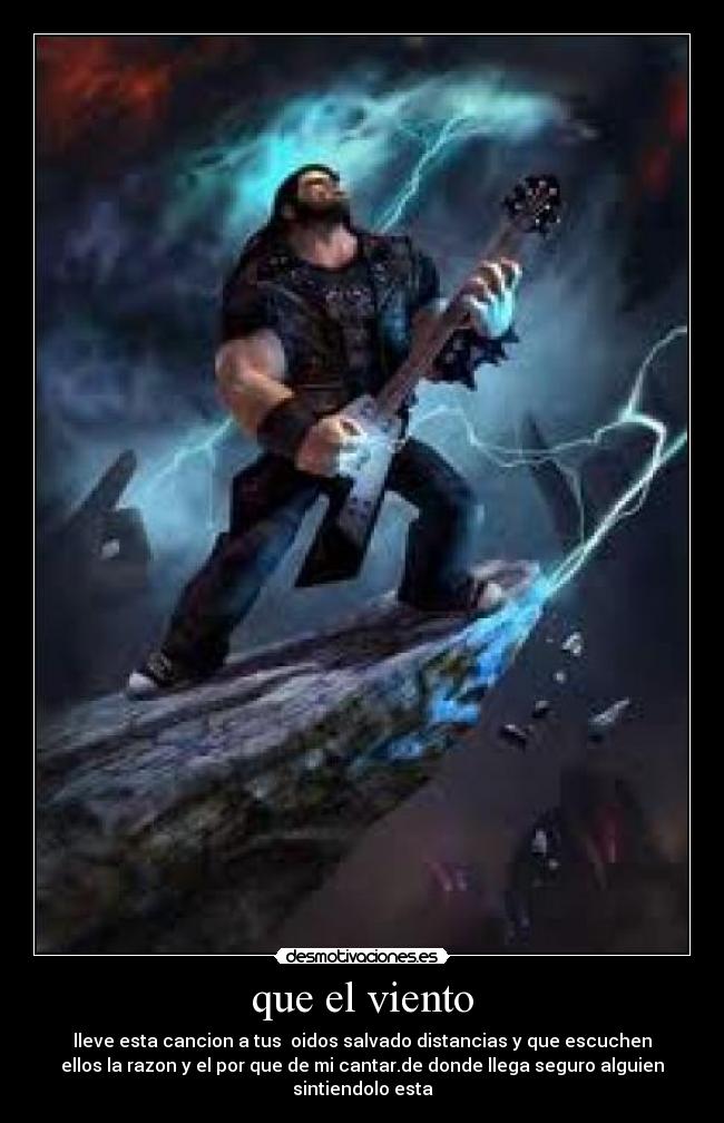 carteles heavy metal desmotivaciones