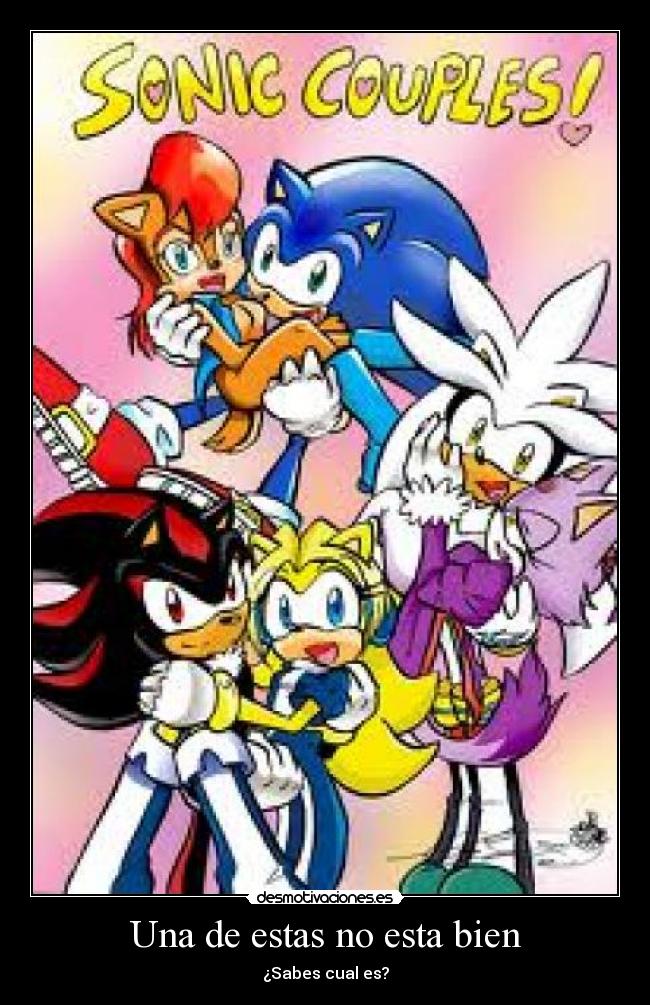 Una de estas no esta bien - 