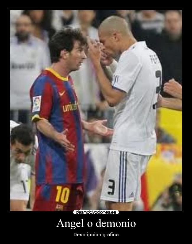 Angel o demonio - Descripción grafica