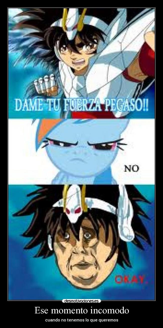 carteles okay pegasus desmotivaciones