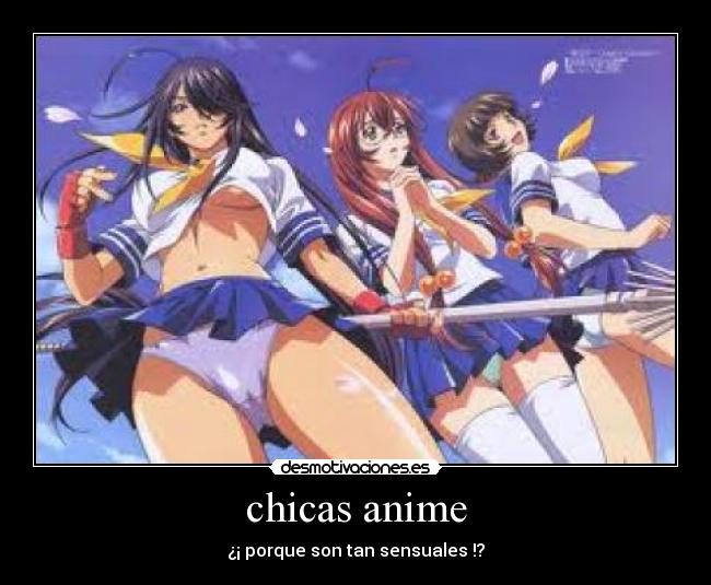carteles anime chicas anime desmotivaciones