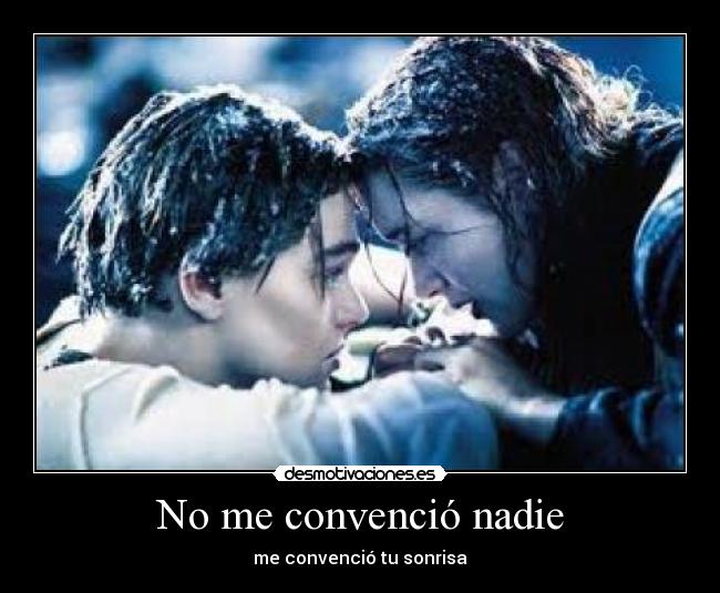 No me convenció nadie -