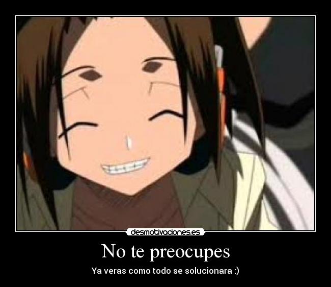 No te preocupes - 