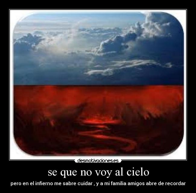 se que no voy al cielo - 