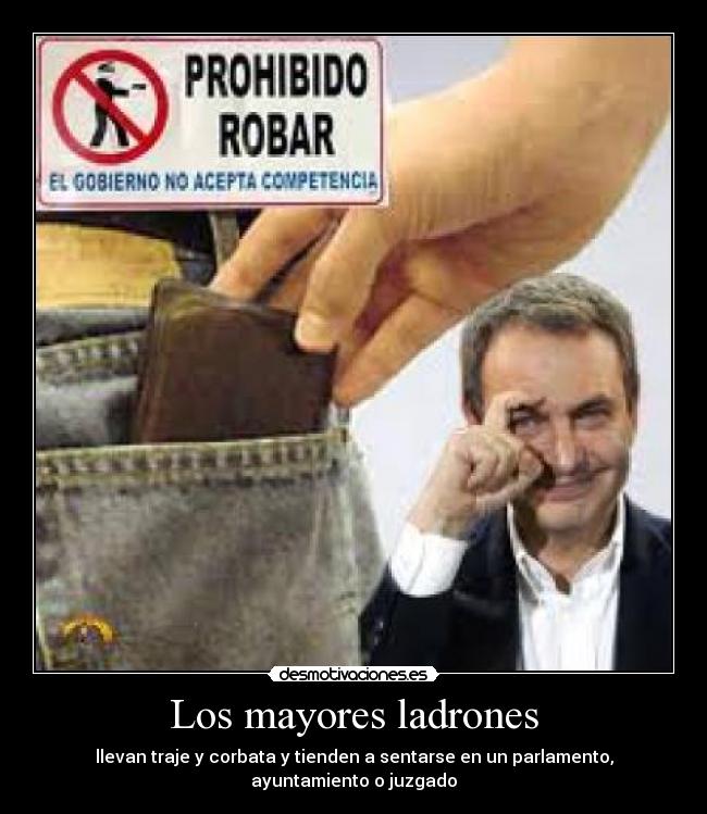 Los mayores ladrones -