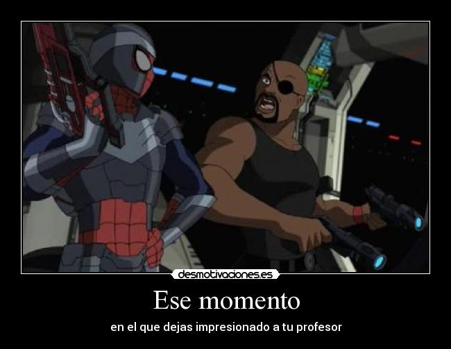 carteles ultimate spiderman desmotivaciones