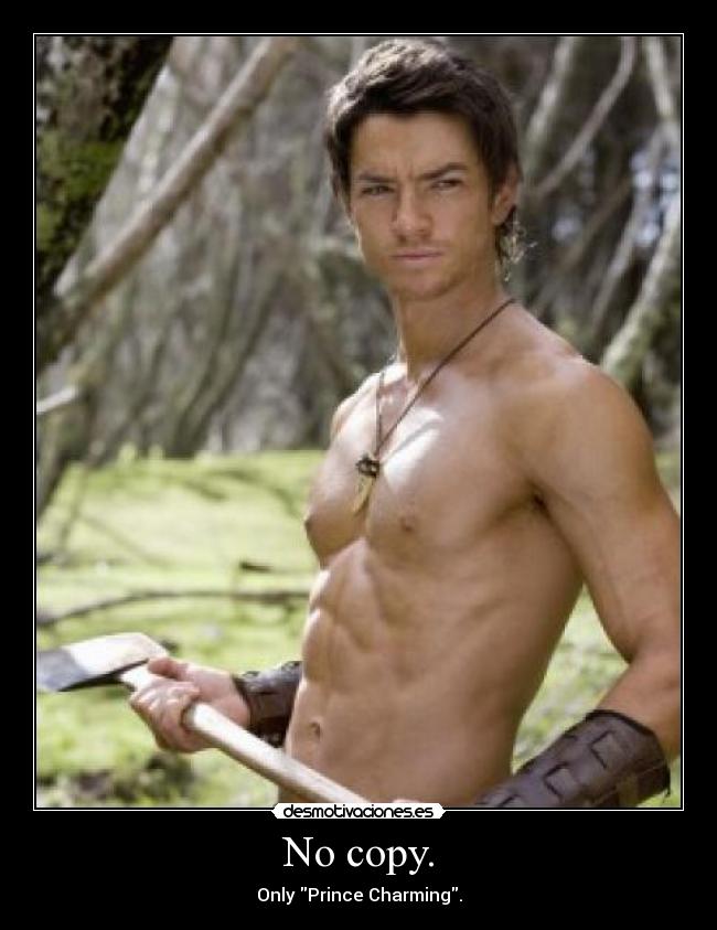 No copy. - Only Prince Charming.
