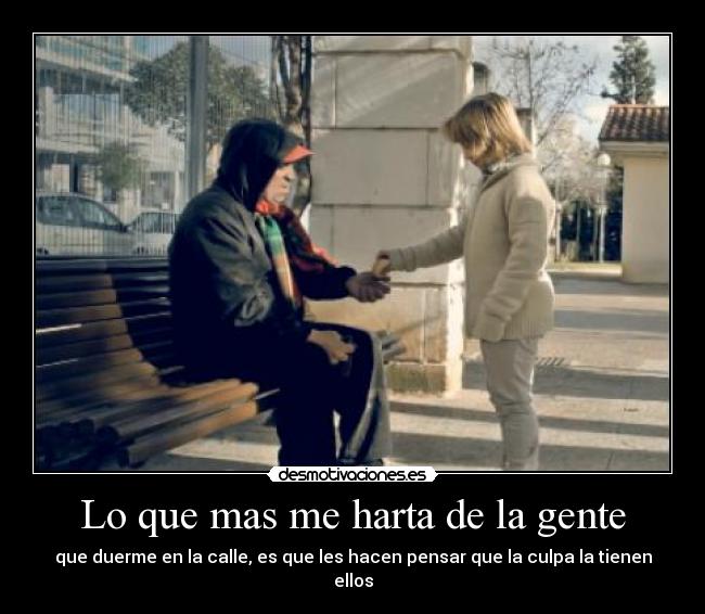 Lo que mas me harta de la gente - 