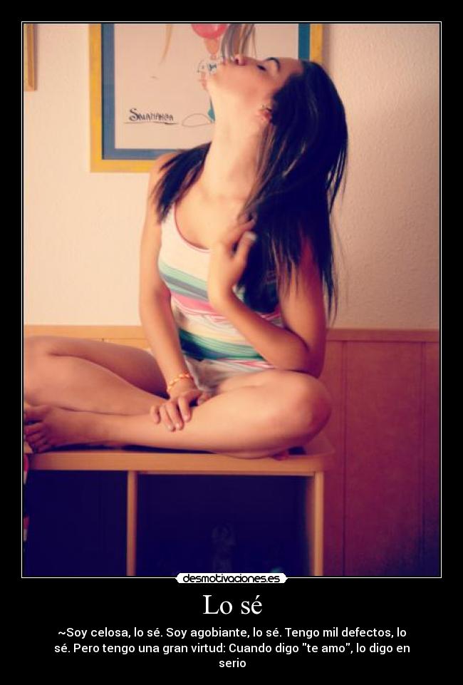 Lo sé -