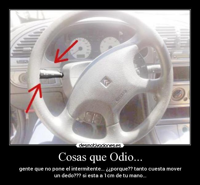 Cosas que Odio... - 