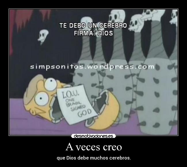 carteles homer homer desmotivaciones