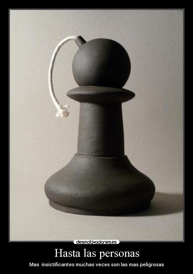 Hasta las personas - 