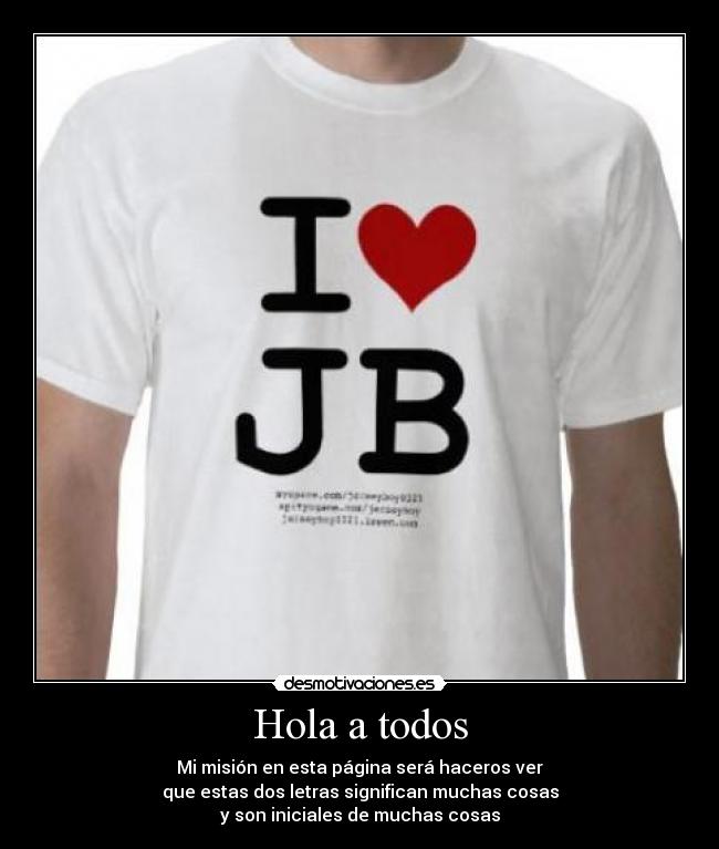 Hola a todos - Mi misión en esta página será haceros ver
que estas dos letras significan muchas cosas
y son iniciales de muchas cosas