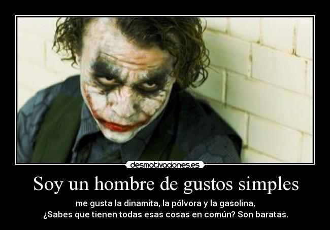 carteles joker inigualable desmotivaciones