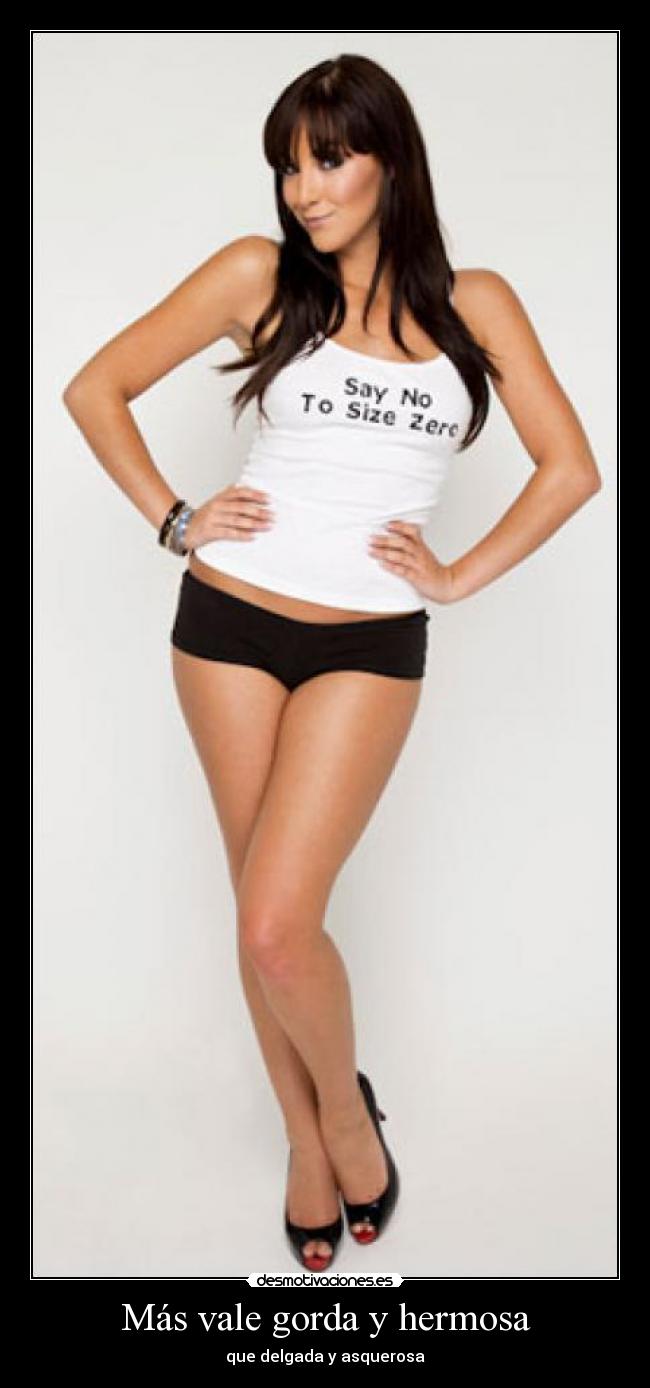 Más vale gorda y hermosa -