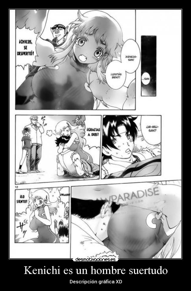 Kenichi es un hombre suertudo - 