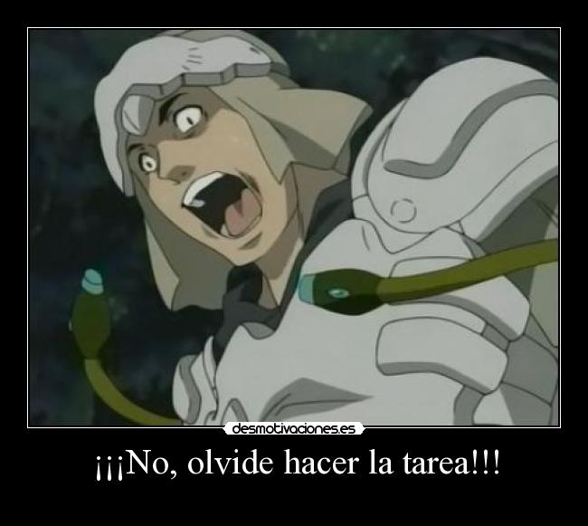 carteles anime kiba soldado tempura desmotivaciones