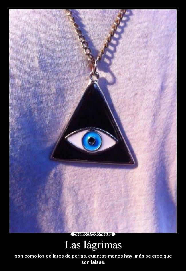 Las lágrimas -