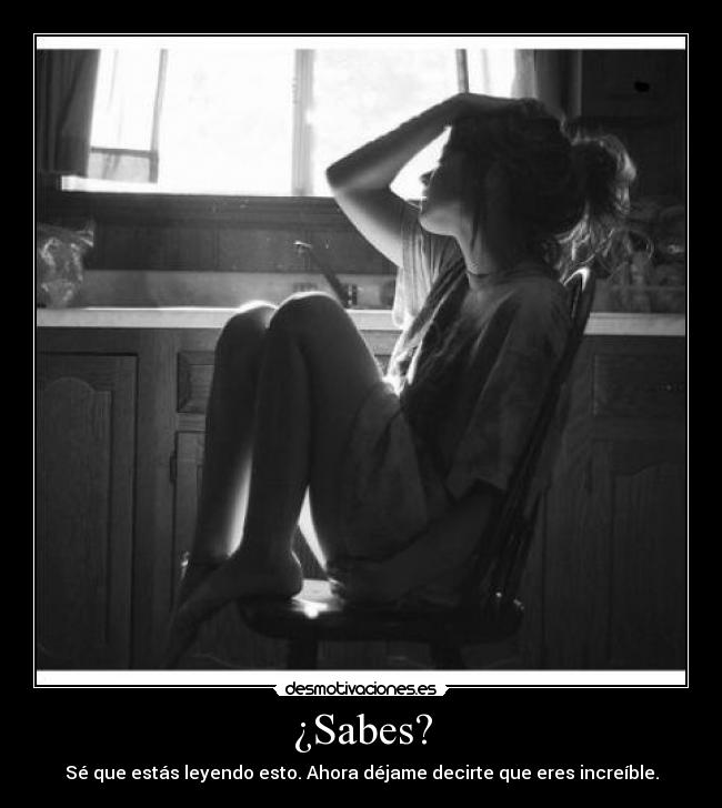 ¿Sabes? - 