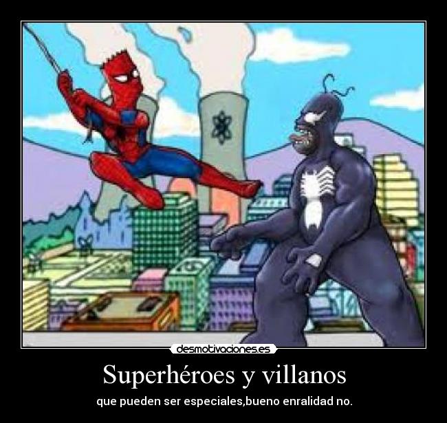 Superhéroes y villanos - 