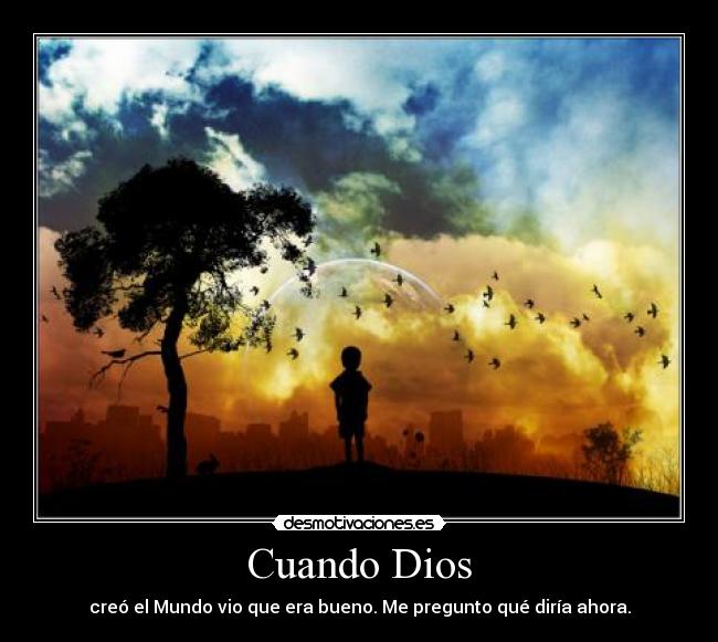 Cuando Dios -