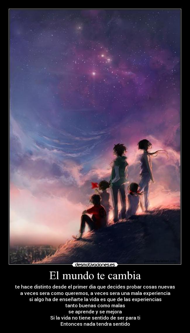 El mundo te cambia - 