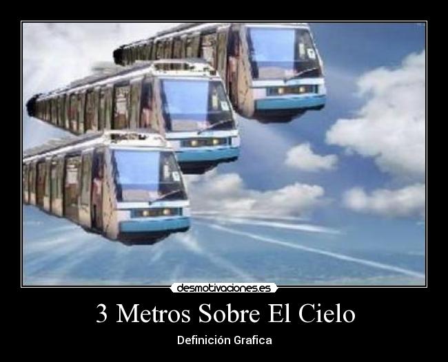 3 Metros Sobre El Cielo - Definición Grafica