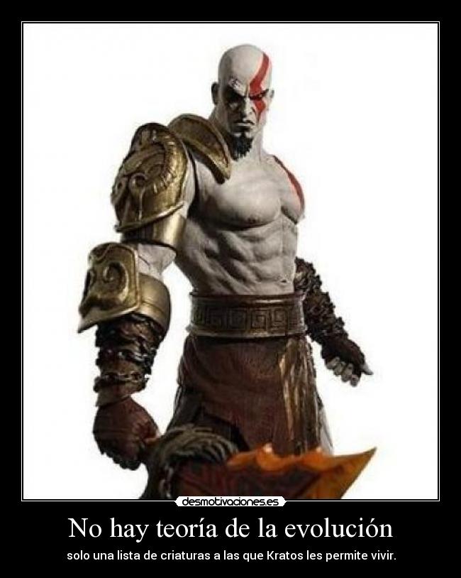 No hay teoría de la evolución -