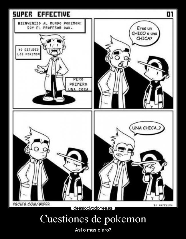Cuestiones de pokemon - Así o mas claro?