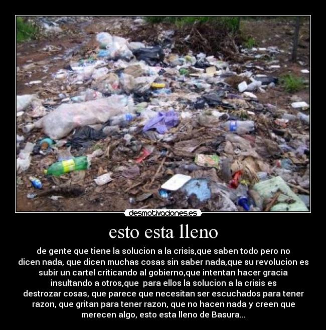 carteles muchos sois basura lol desmotivaciones