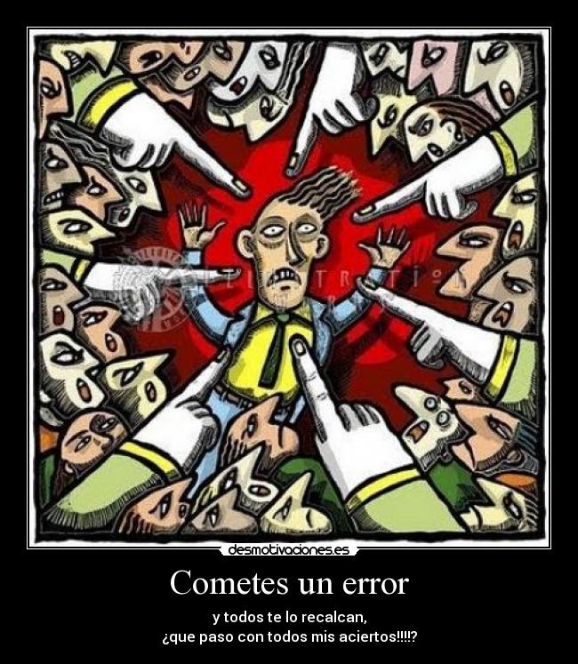 carteles error desmotivaciones