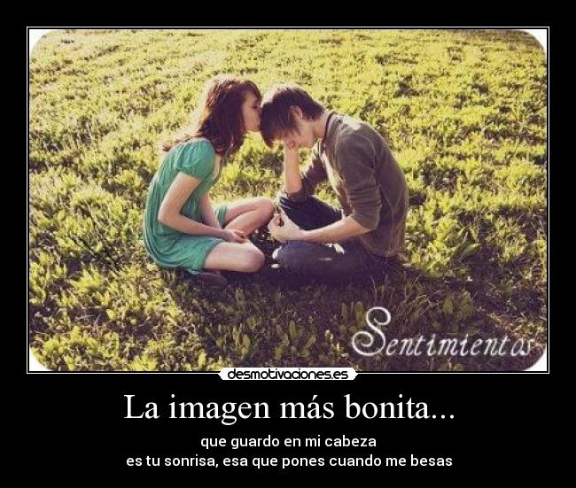 La imagen más bonita... -