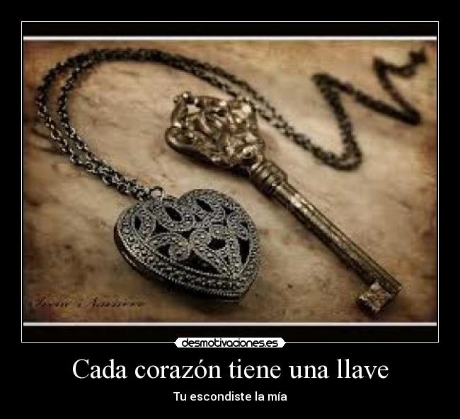 Cada corazón tiene una llave - 