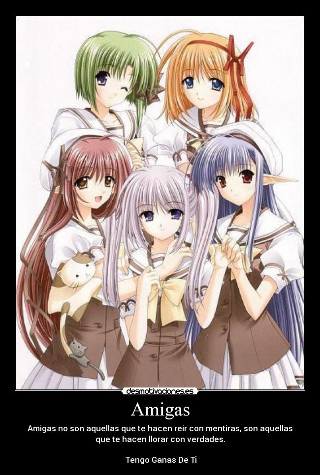 carteles amigas las amo desmotivaciones