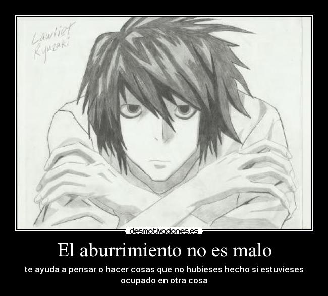 El aburrimiento no es malo - 