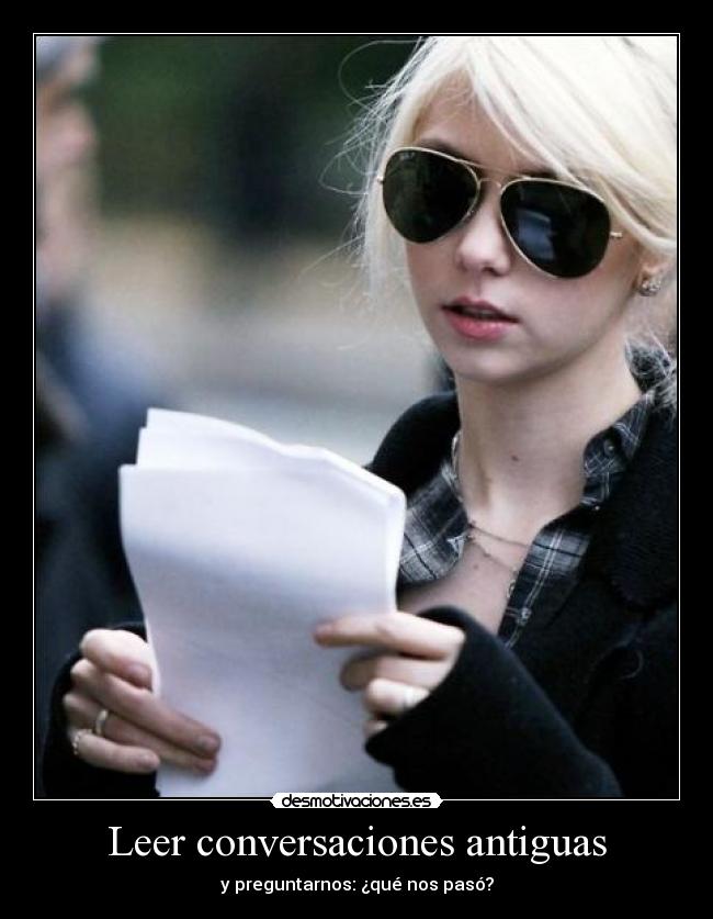 Leer conversaciones antiguas - 