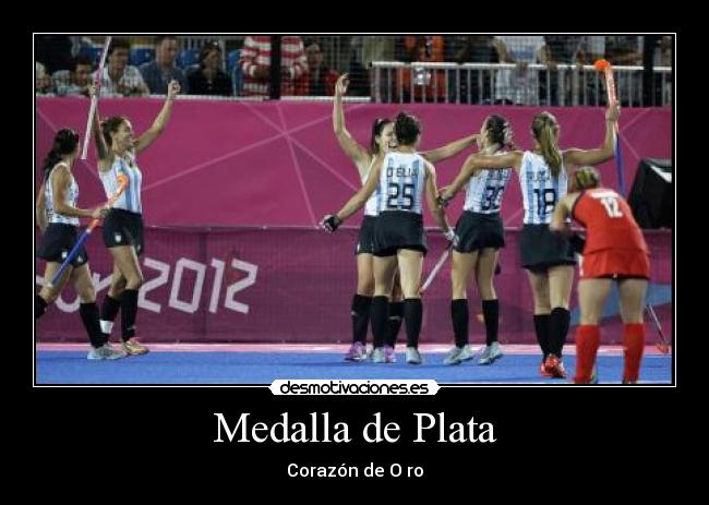 Medalla de Plata - Corazón de O ro