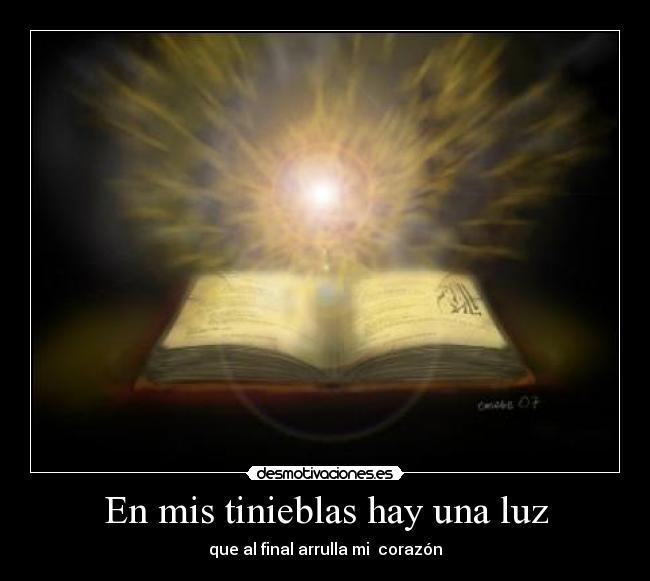 carteles mis tinieblas desmotivaciones